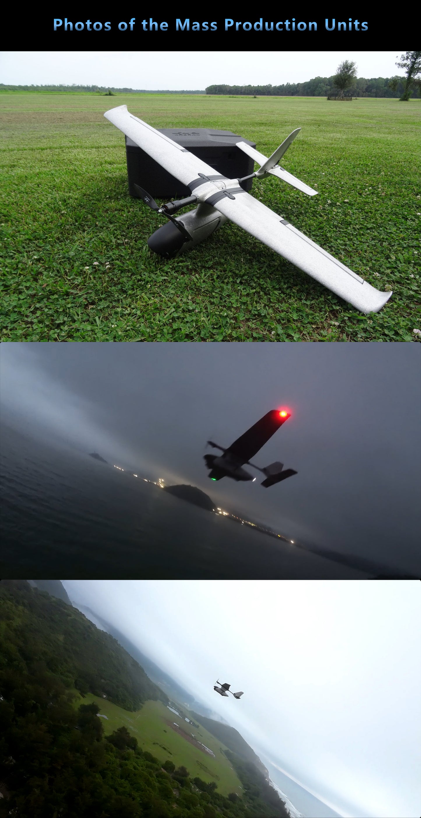 FireFly2 Hand-Launched Fixed-Wing FPV Drone(Upgraded)