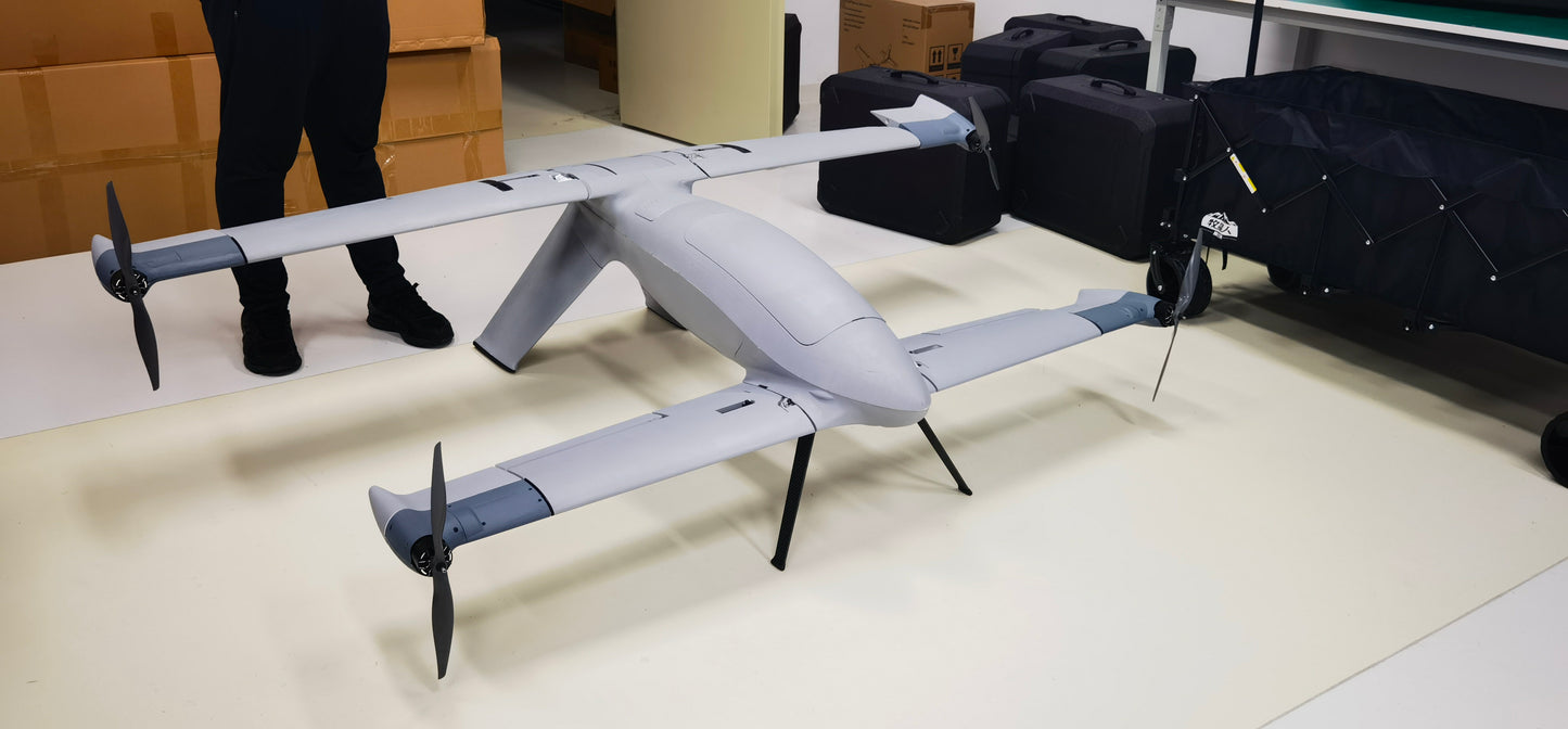 CYBIRD Full-Tilt Folding VTOL Fixed-Wing UAV