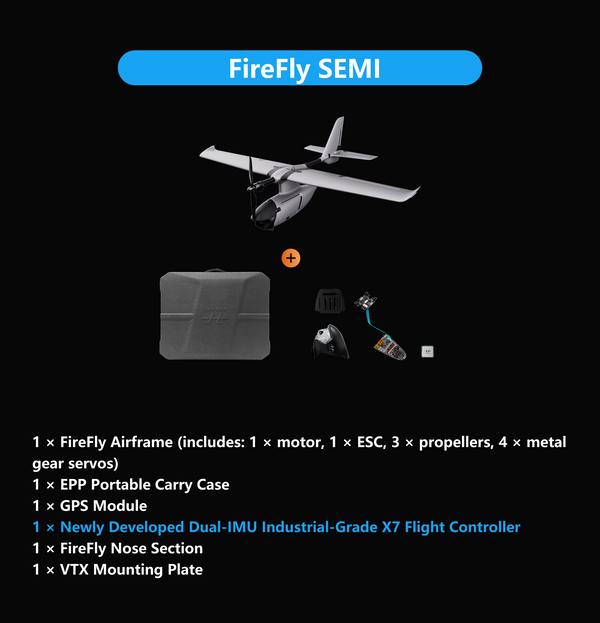 FireFly2 Hand-Launched Fixed-Wing FPV Drone（Upgraded） – HAUHARN ...