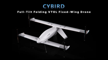 CYBIRD Full-Tilt Folding VTOL Fixed-Wing UAV