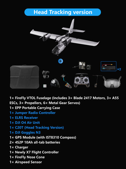 FireFly VTOL 2 Fixed-Wing Drone（Upgraded）