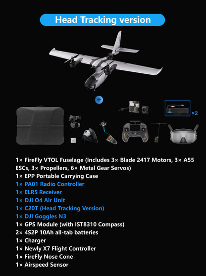 FireFly VTOL 2 Fixed-Wing Drone（Upgraded）